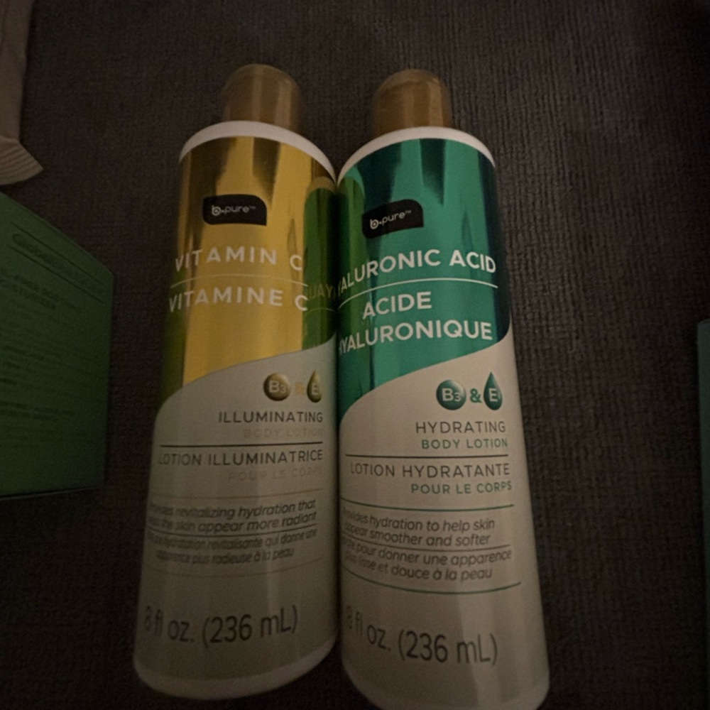 B-pure Vitamin C and Hyaluronic Acid Body Lotions